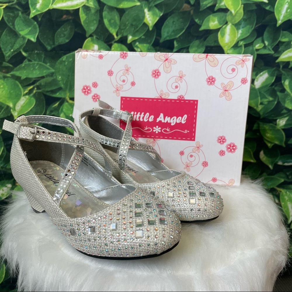 Off White Rhinestone Shoes